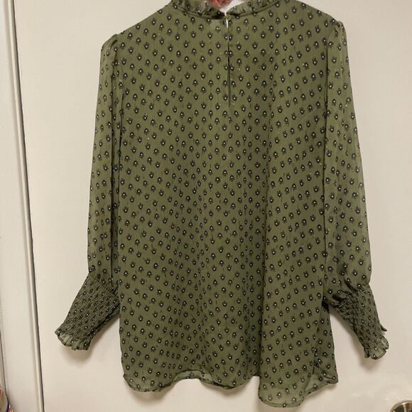 Lot Of 5 Women's Small XS Sheer Dress Shirts Limited Candies Maison d’Amelie - Picture 8 of 16